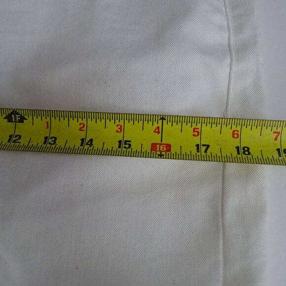 Old Navy White Denim Jean Pencil Skirt Women Size 6 Regular Casual - Picture 10 of 11